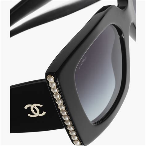 chanel sunglasses 2019 pearl|chanel sunglasses pearl on side.